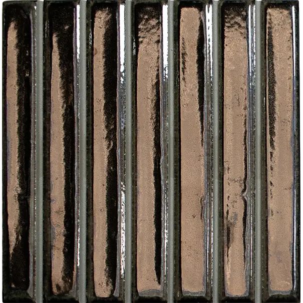 Керамогранит Wowdesign LC Bars Golden 11,6x11,6 gloss (134905) - Фото 1