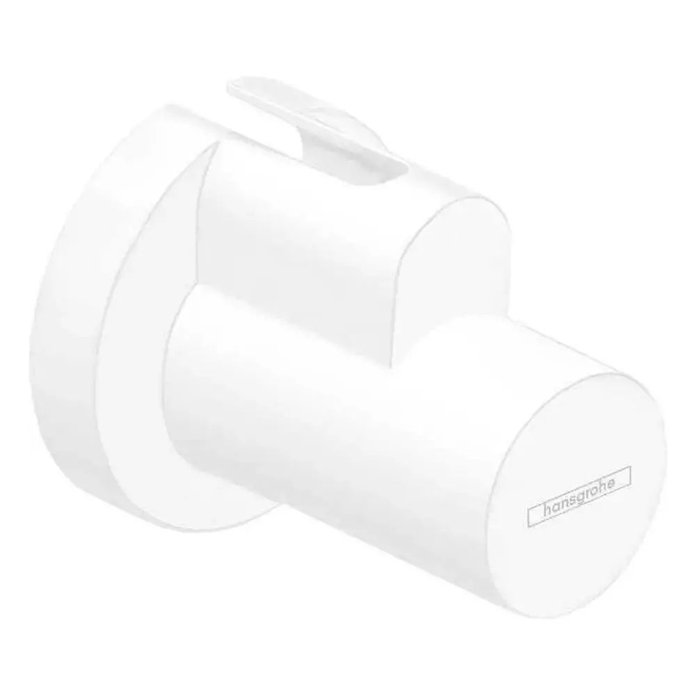Накладка декоративна Hansgrohe на кутовий вентиль підключення, Matt White (13950700) - Фото 1