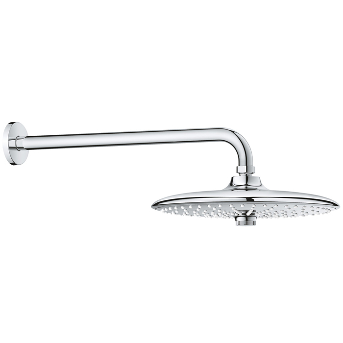 Верхній душ Grohe Euphoria 260 з душовим кронштейном, 3 режими струменя, хром - Фото 1