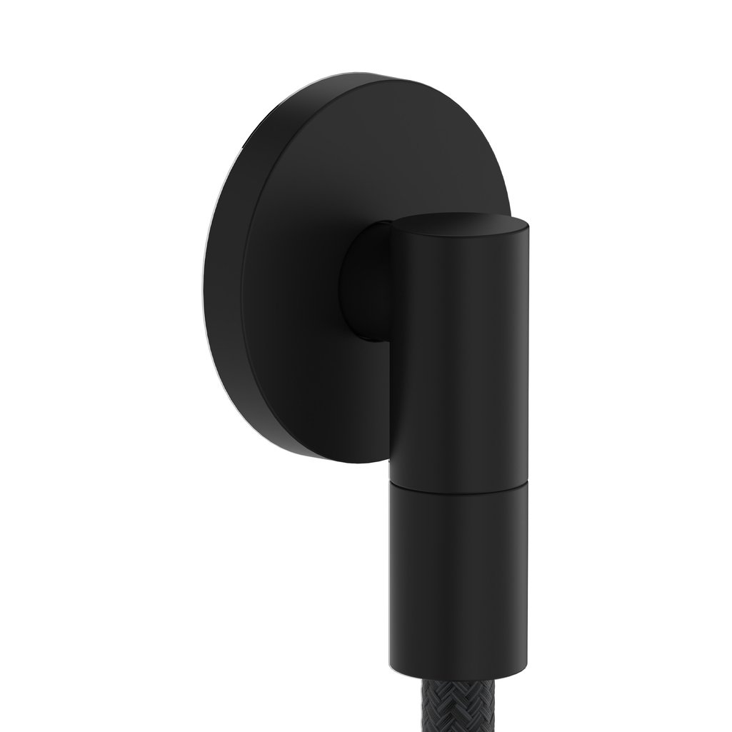 Шланговое подсоединение Hansgrohe FixFit Fine S, Matt Black (28882670) - Фото 1