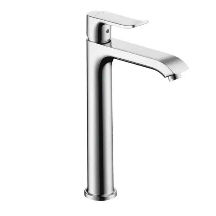 Змішувач для умивальника Hansgrohe Metris з донним клапаном, хром
