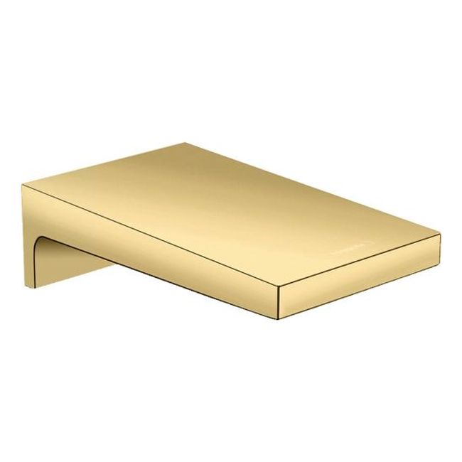 Излив на ванну Hansgrohe Metropol 185 мм Polished Gold Optic, золото (32543990) - Фото 1