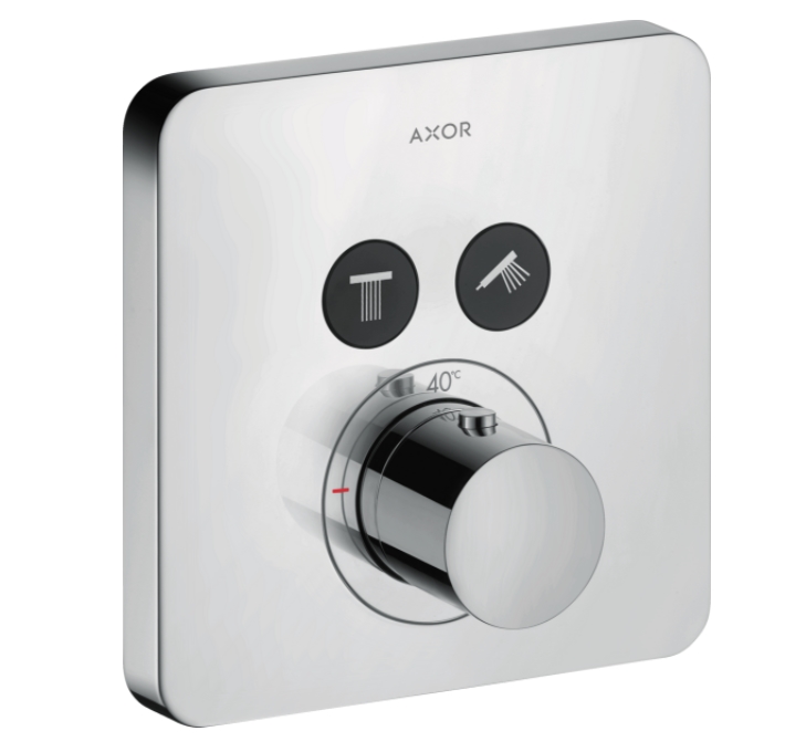 Термостат для душа AXOR Citterio Shower Select на 2 режима, хром (36707000) - Фото 1