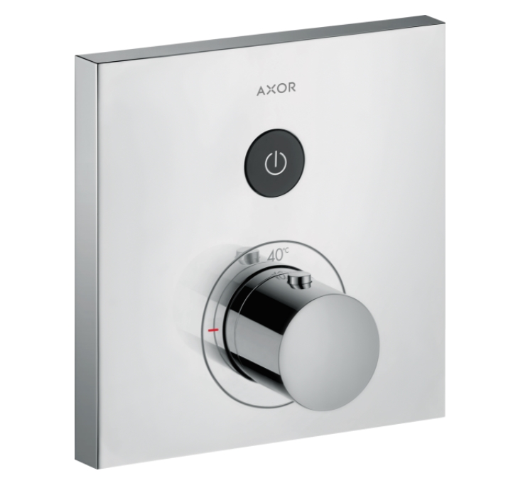 Термостат для душа AXOR Shower Select Square на 1 режим, хром (36714000) - Фото 1