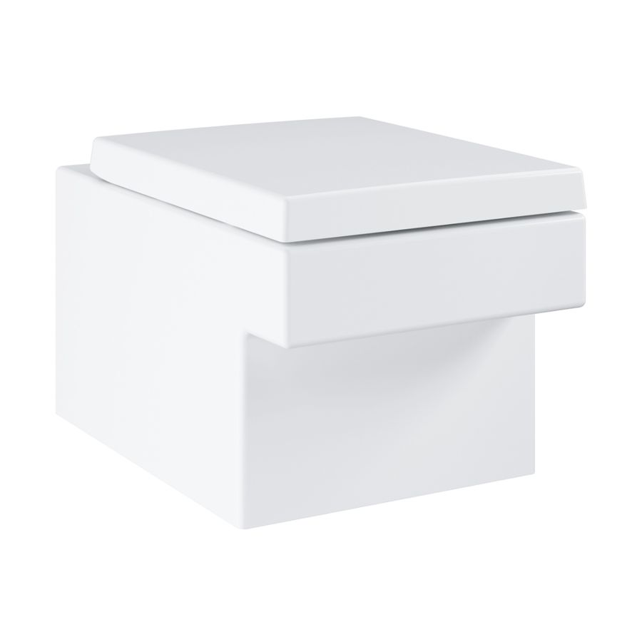 Унітаз для підлоги Grohe Cube Ceramic з кришкою, білий (3948500H/39488000) - Фото 1