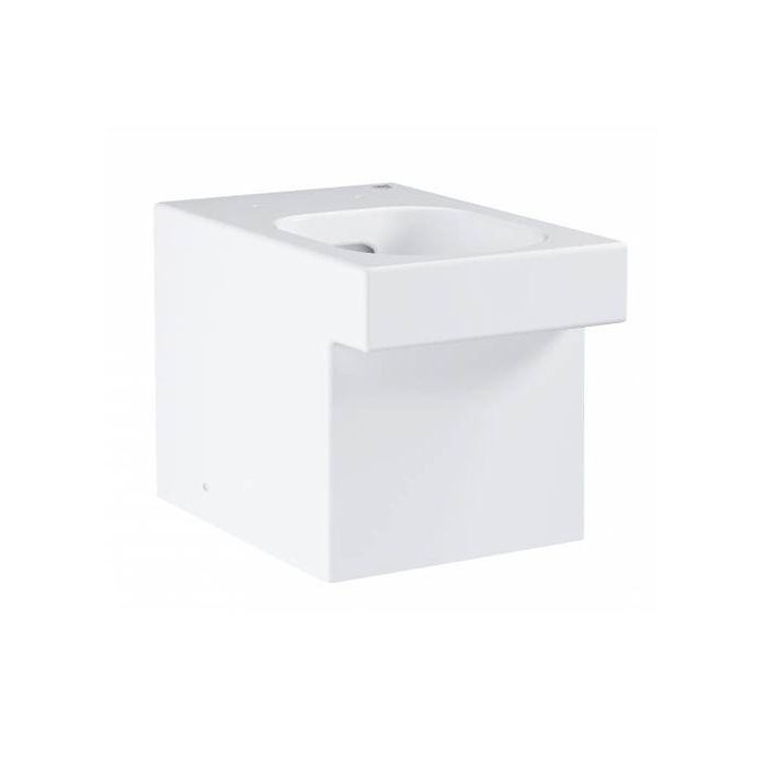 Унитаз напольный Grohe Cube Ceramic безободковый, белый (3948500H) - Фото 1