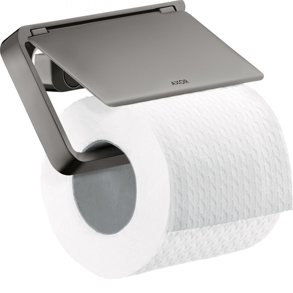 Держатель туалетной бумаги AXOR Universal, polished black chrome (42836330) - Фото 1