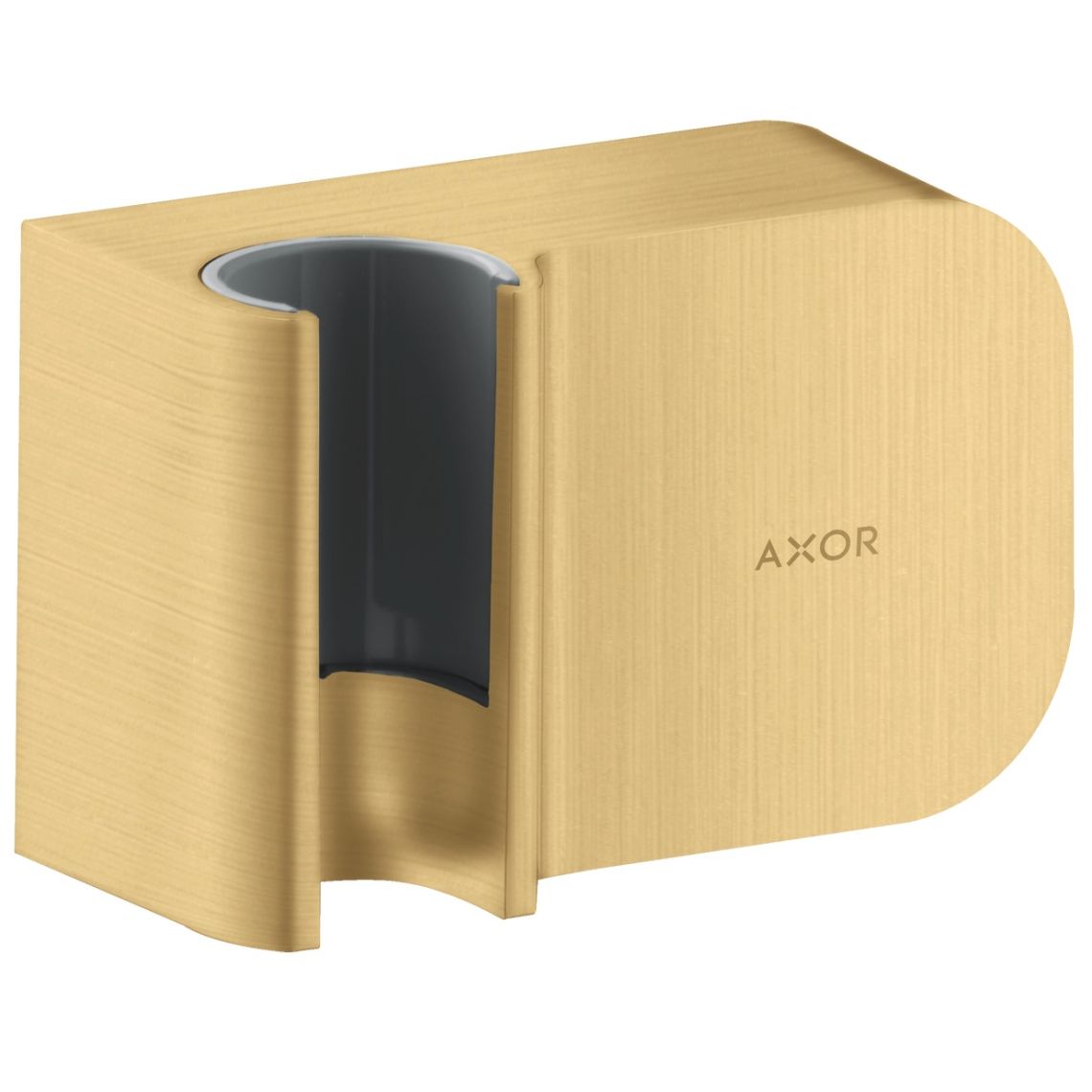 Шланговое соединение AXOR One Fixfit Porter с держателем, Brushed Gold Optic (45723250) - Фото 1