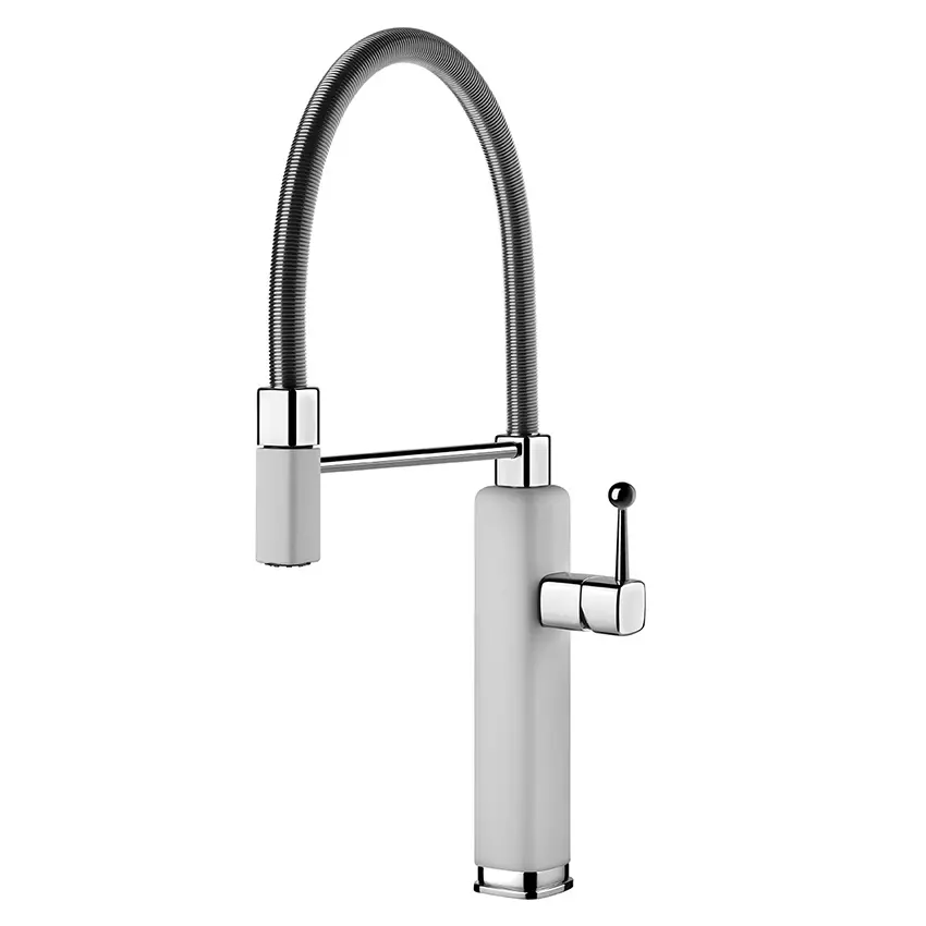 Смеситель для кухни Gessi Happy, White CN (60061279) купить в
