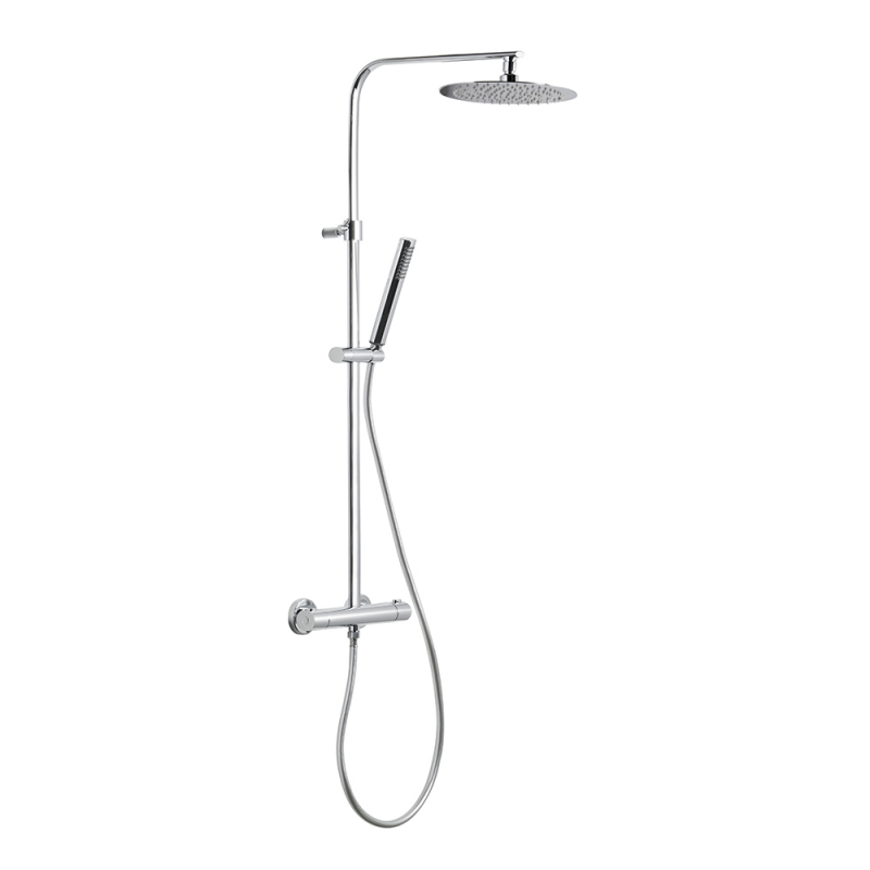 Душова система з термостатом New Form, хром (61159.21.018) - Фото 1