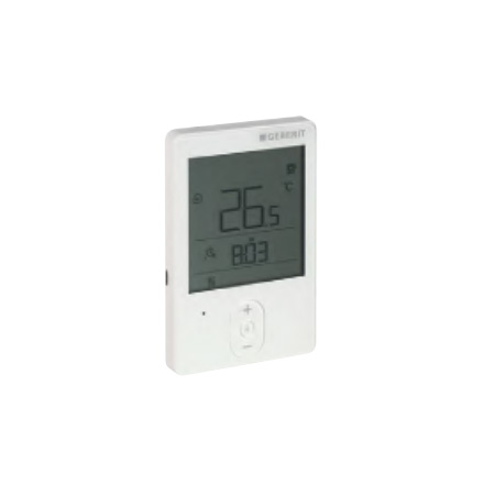 Кімнатний термостат Geberit RCD1, дротовий, потужність що споживається 0.02Вт (651.425.00.1) - Фото 1