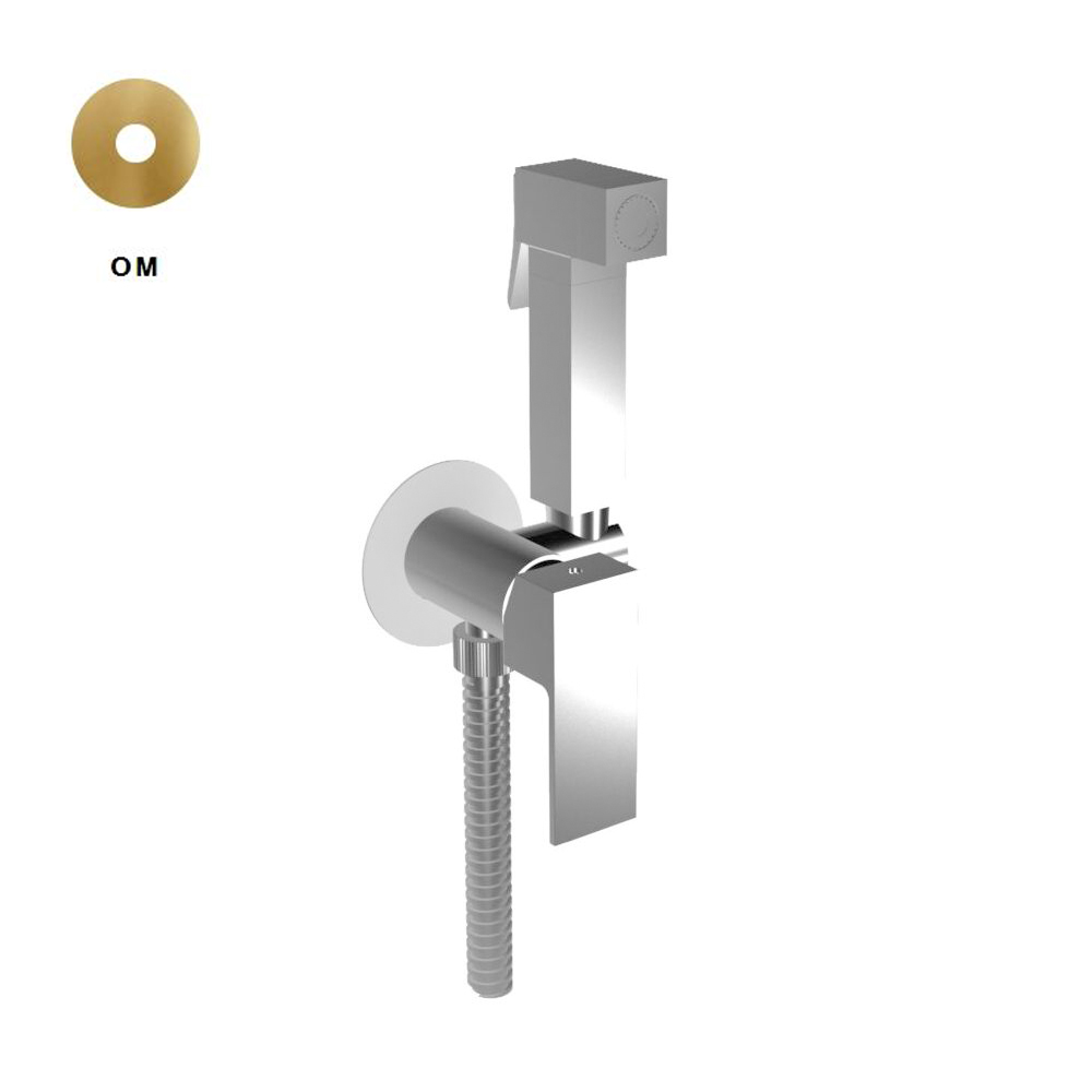 Гигиенический душ Bongio LINE, наружная часть, золото матовое (67916OMEU) - Фото 1