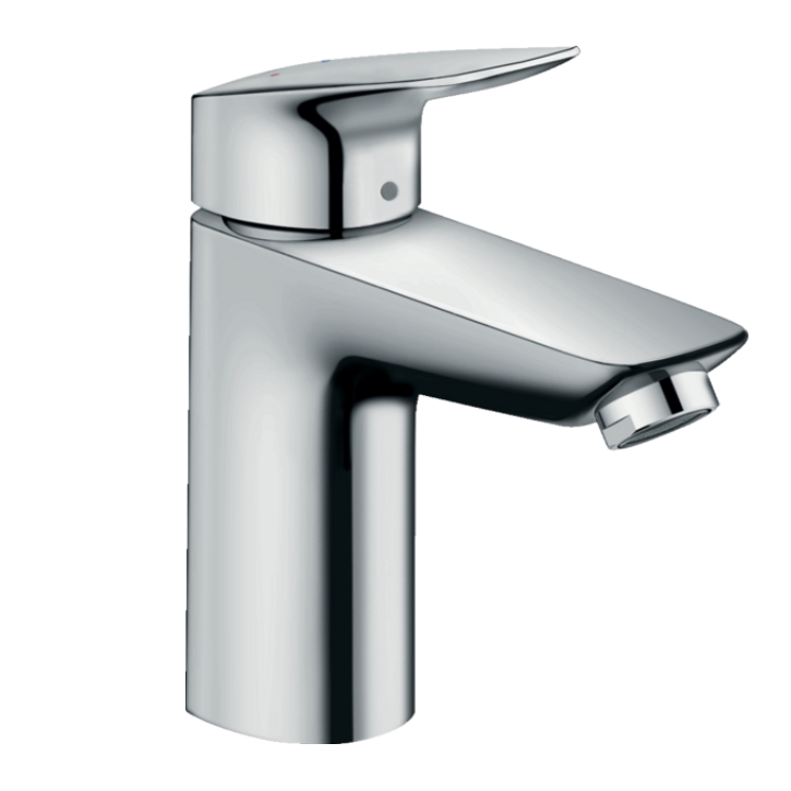 Змішувач для умивальника Hansgrohe Logis 100 Coolstart, хром (71103000) - Фото 1