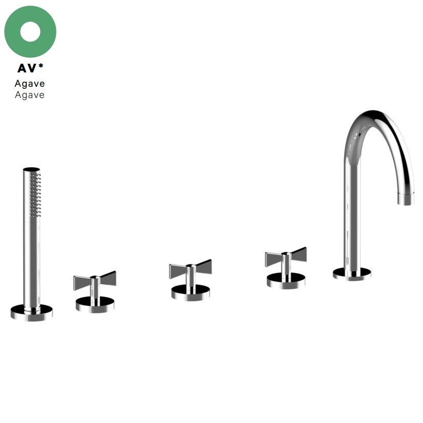 Смеситель для ванны Bongio Amarcord, Agave (86431AV0D) - Фото 1