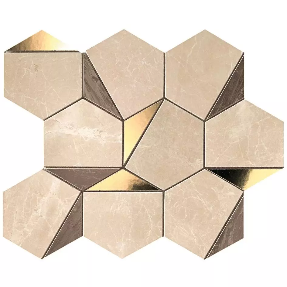 2019-20 GOLD STANDARD ロベカル/149 ラストナンバー Керамограніт Atlas Concorde Marvel Gold Hex Sable-Brown 25.1x29