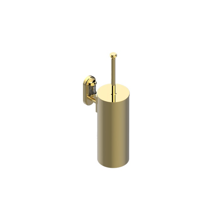 Щетка для унитаза подвесная THG Ange, polished gold (A2G-F01-4720C) - Фото 1