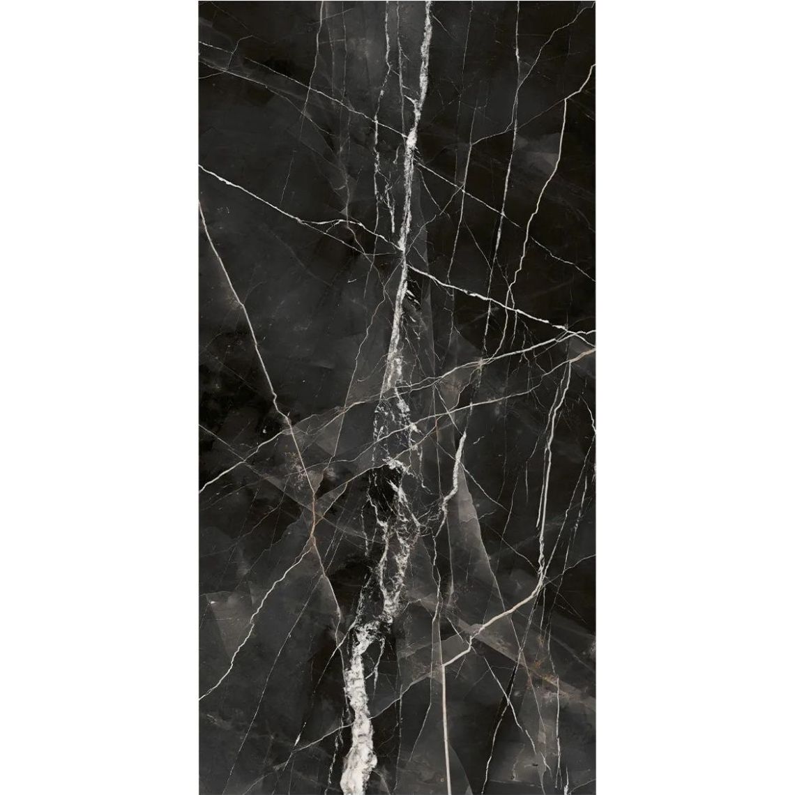 Керамогранит крупноформатный Anatolia Calacatta Noir 119,8x279,8 Polished 6mm (AB34P) - Фото 1