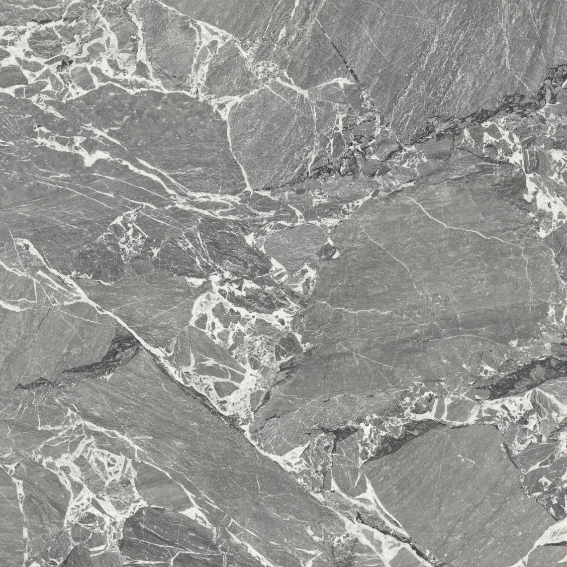 Керамограніт Fiandre Lexicon, Arabescato Grigio 120x120 см Natural 8 мм (AS334X8120) - Фото 1