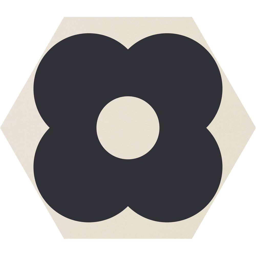 Керамограніт Ornamenta Corebasics Petals White Hexagon 60 (CB60PW) - Фото 1