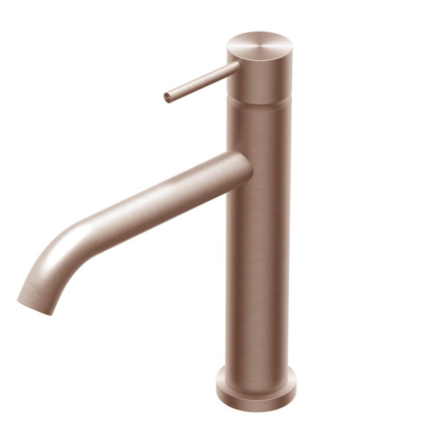 Змішувач для умивальника Ritmonio Diametro35 одноважільний, Brushed Rose Gold (E0BA0124CSF33) - Фото 1