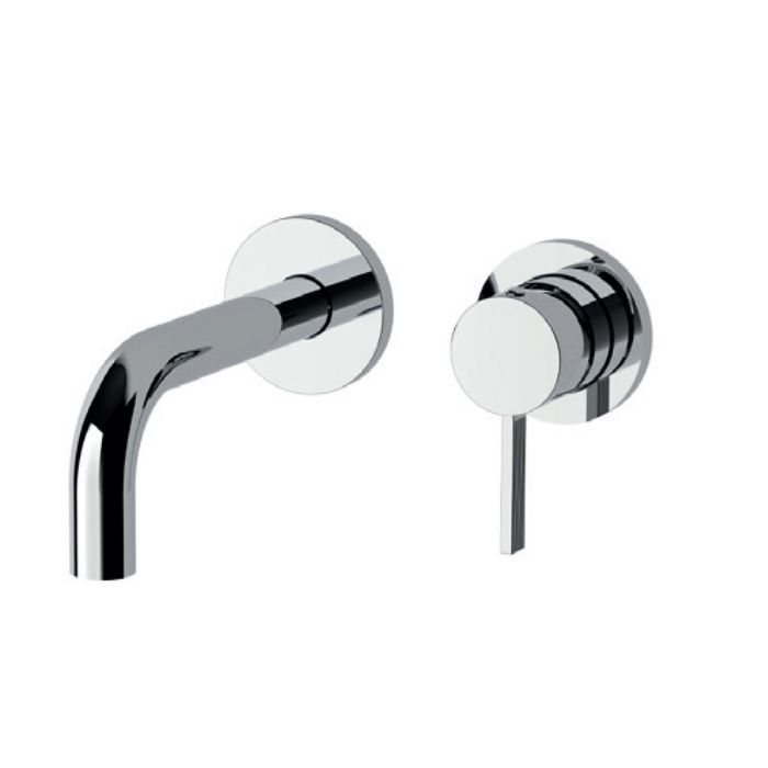 Смеситель для умывальника Paffoni FOX встроенный, излив 175 мм, Chrome (FOX006CR70) - Фото 1