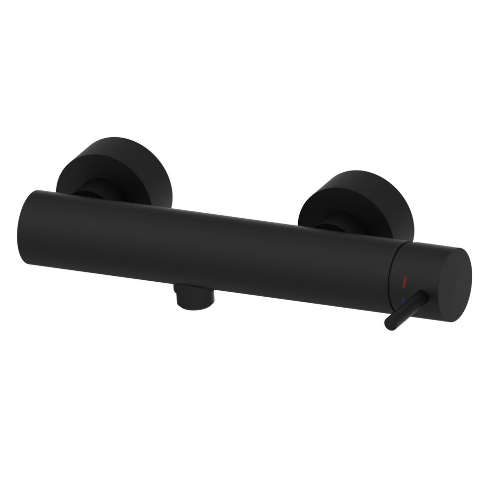 Змішувач для душа Paffoni Light без душа, чорний матовий (LIG168NO) - Фото 1