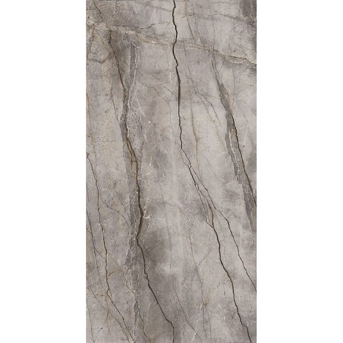 Керамогранна плита для стільниць Marazzi, Grande Stone Look Silver Root Grey Lux Bookmatch Faccia A Puro 162x324 12 мм (MGC9) - Фото 1