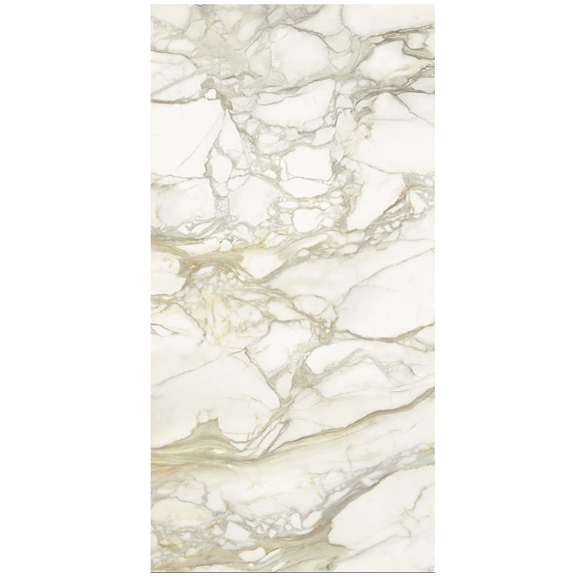Керамогранит Fiandre Marmi Maximum Calacatta Dorato 300х150 Lucidato 6mm (MML25961530) - Фото 1
