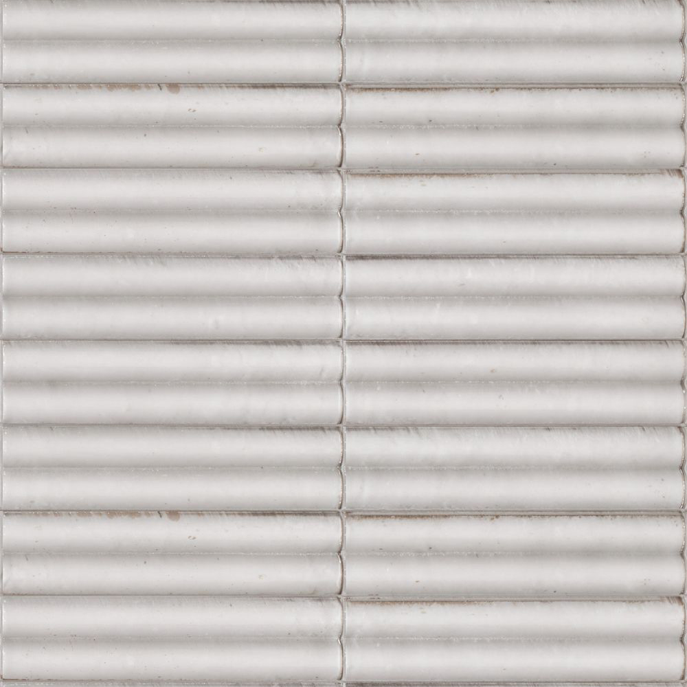 Керамогранит Marazzi Crogiolo Lume White Struttura 3D Swing 6х24 Lux 14mm (MP97) - Фото 1