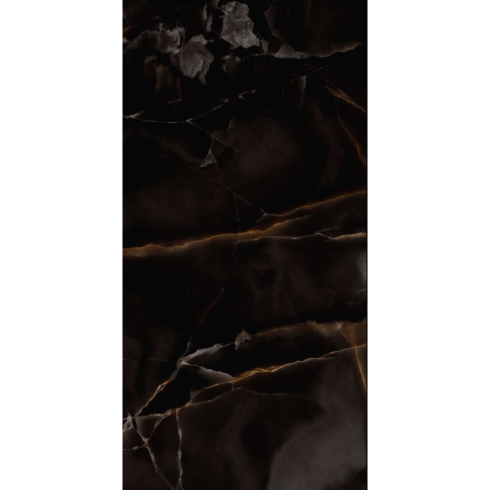 Керамограніт Marazzi Allmarble Onice Nero 60x120 Lux Rett. 10mm (MPAJ) - Фото 1