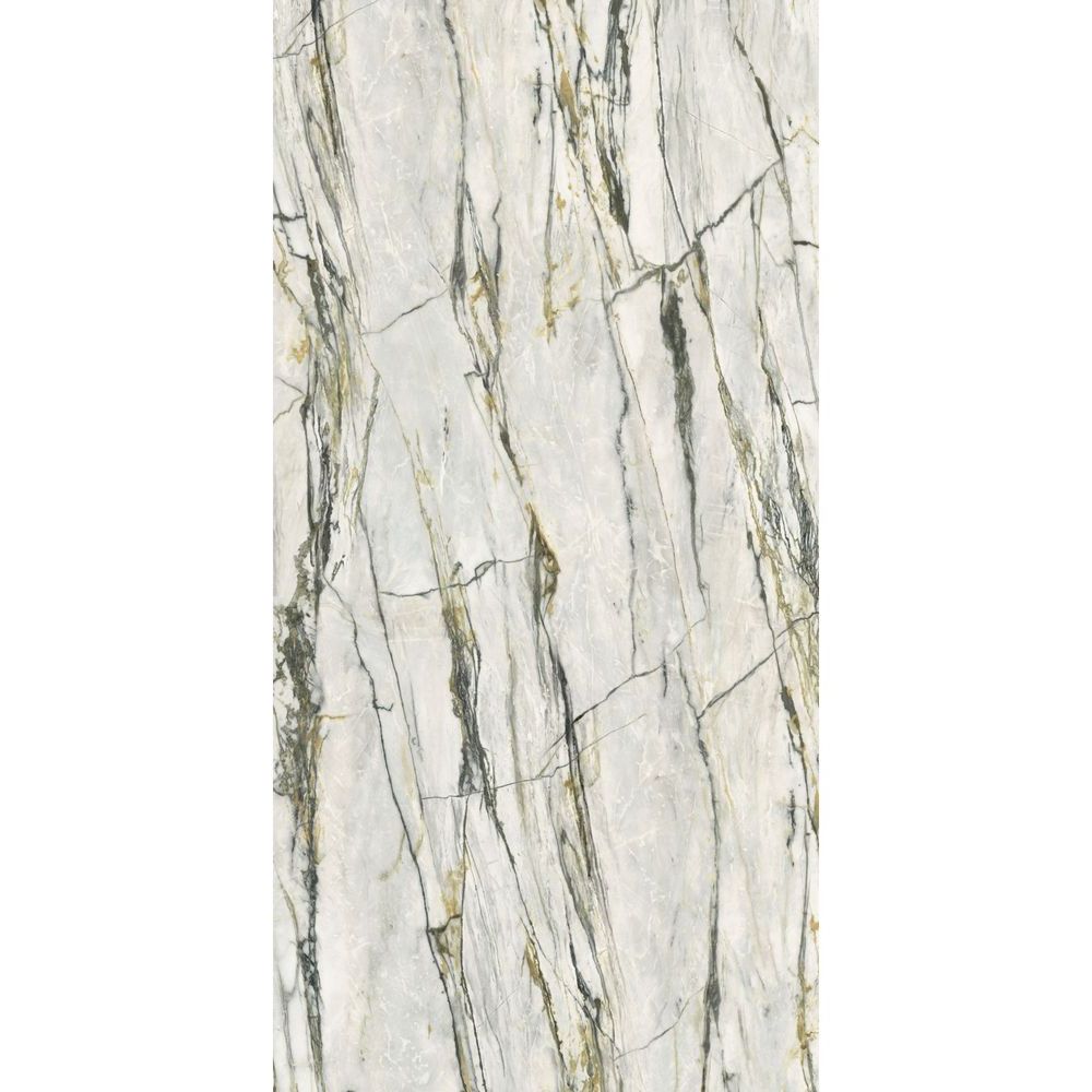 Керамогранитная плита для столешниц Materia Calacatta Emerald Slab B 163,5x323 Soft 12mm (PF60009835) - Фото 1