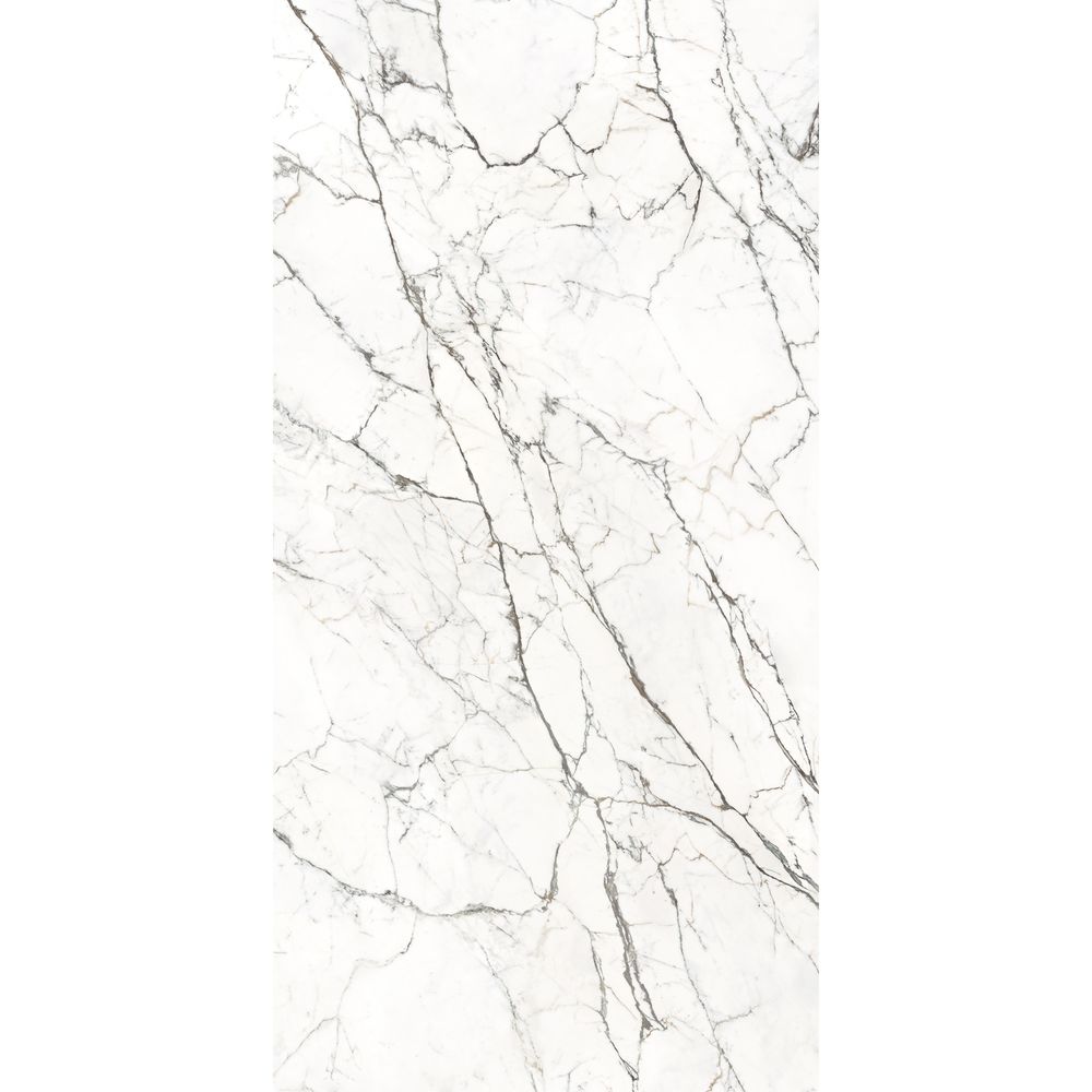 Керамогранитная плита для столешниц ABK STONE Statuario Fantastico Slab A 163,5x323см Soft 3D 12 mm (PF60013337) - Фото 1