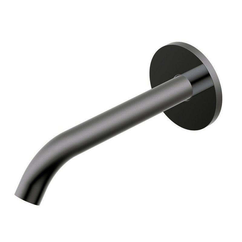 Вилив для умивальника Ritmonio настінний, Brushed Black Chrome (PR52CA203BLX) - Фото 1