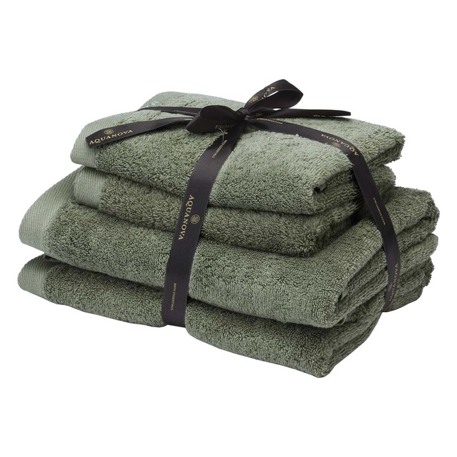 Рушник Aquanova Rio, 67x130 cm, Forest (RIOTWL-269) - Фото 1