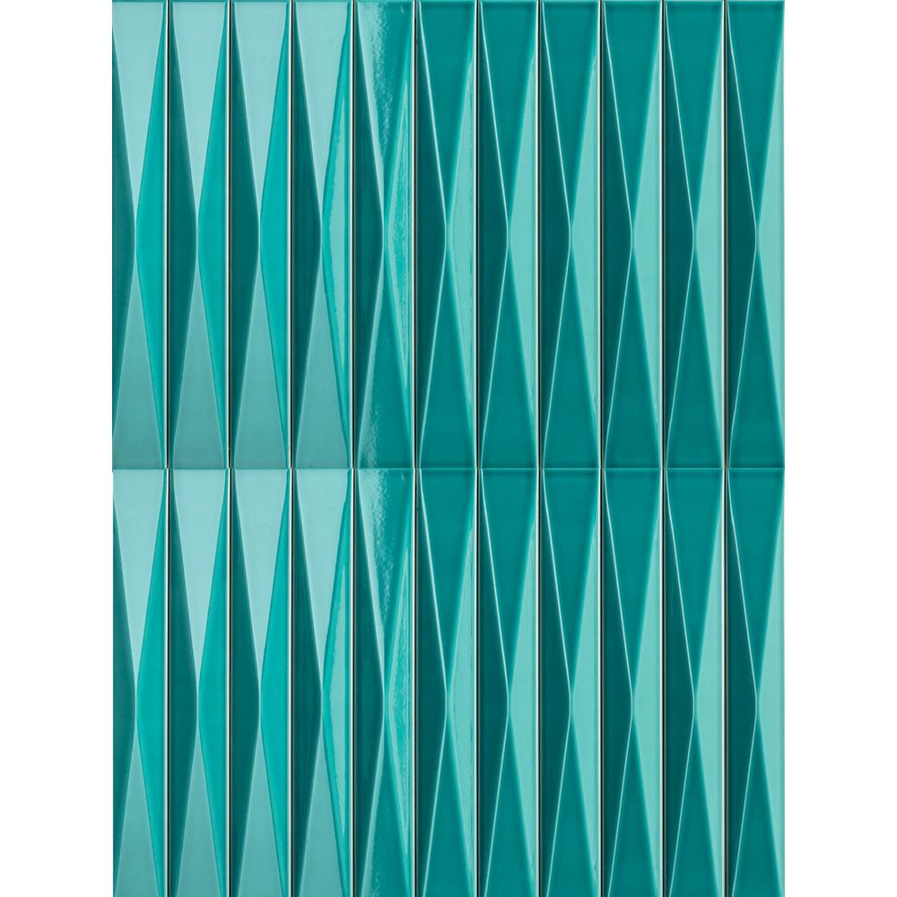 Плитка Terratinta Sartoria Pulse Prism Seafoam 4х31,5 (SAPUP0531G) - Фото 1