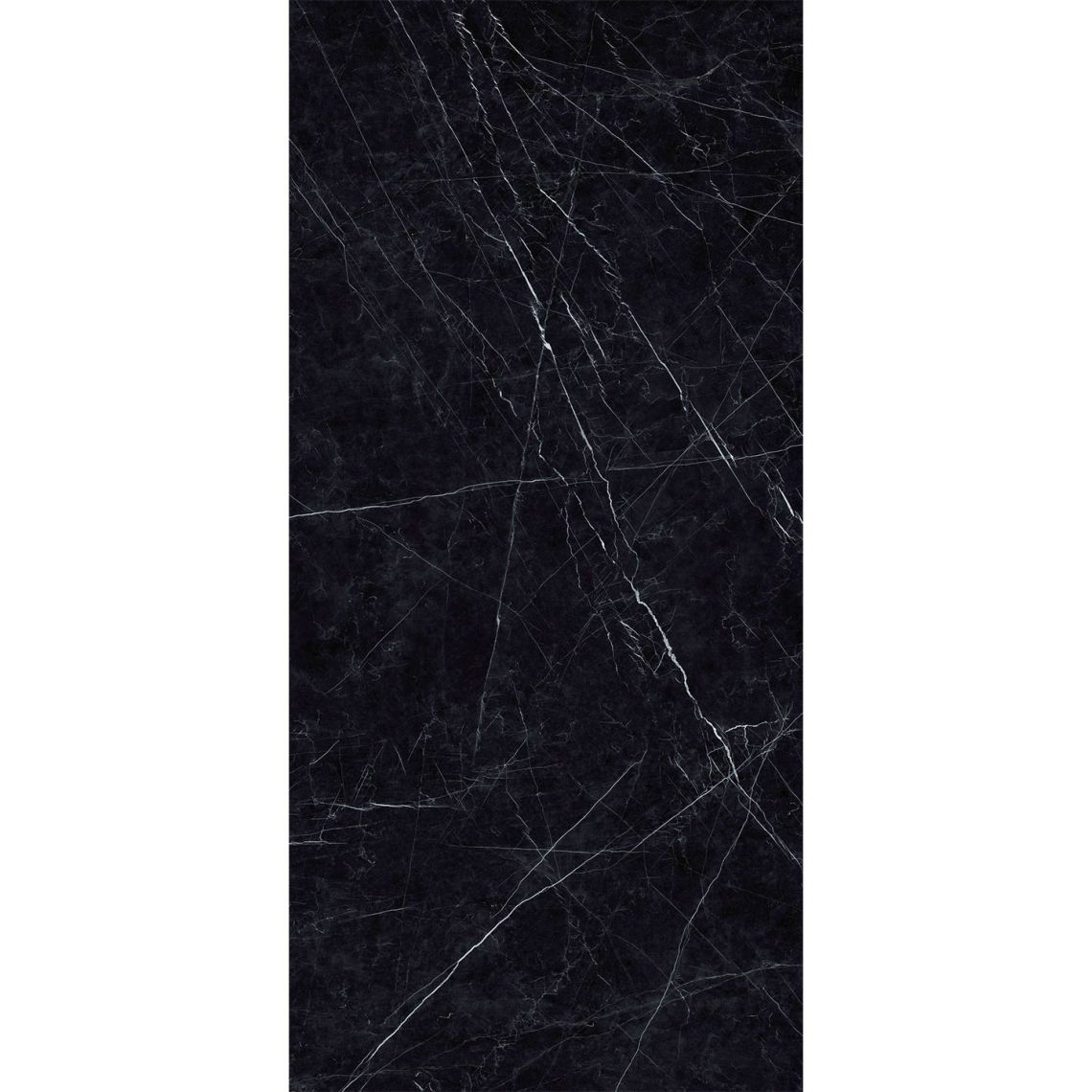 Керамогранитная плита для столешниц SapienStone Dark Marquina 320х160 silky 12мм (SSY3216523W) - Фото 1