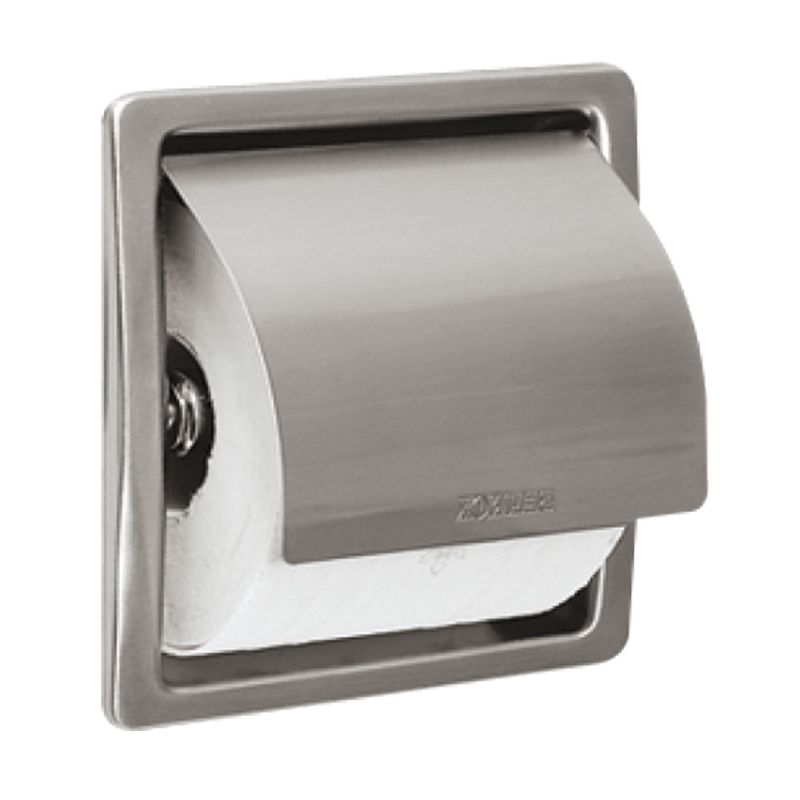 Держатель туалетной бумаги KWC STRATOS встроенный монтаж, нержавеющая сталь (STRX673E) - Фото 1