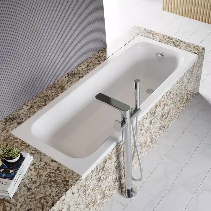 Ванна акрилова Radaway MIA 180x75 з ніжками + сифон R135L (WA1-50