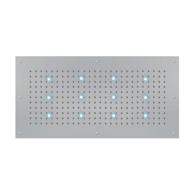 Верхний душ Bossini Dream-XL RGB Lights Cromotherapy 1000х500, хром (WI0372000030016) - Фото 1