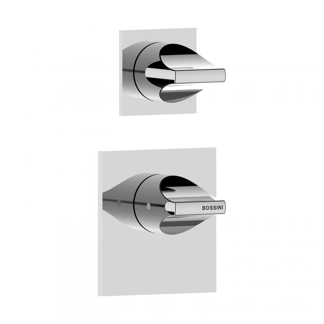 Змішувач для душу з термостатом Bossini APICE на 1-2 виходу, хром (Z035201030) - Фото 1