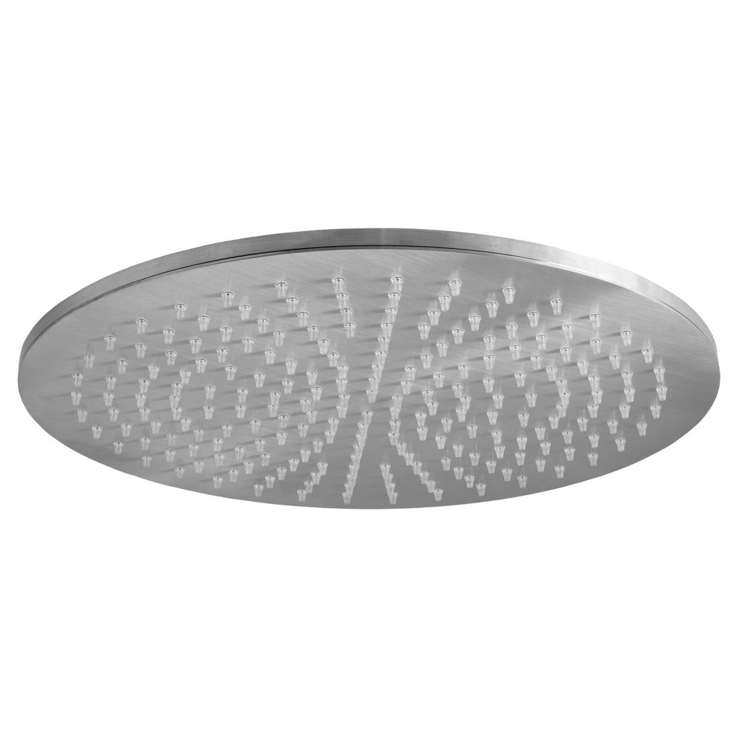 Верхній душ Paffoni Light Master круглий, нержавіюча сталь (ZSOF074ST) - Фото 1