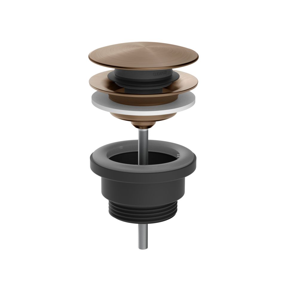 Донний клапан Gessi, Copper Brushed PVD (54599-708) - Фото 1