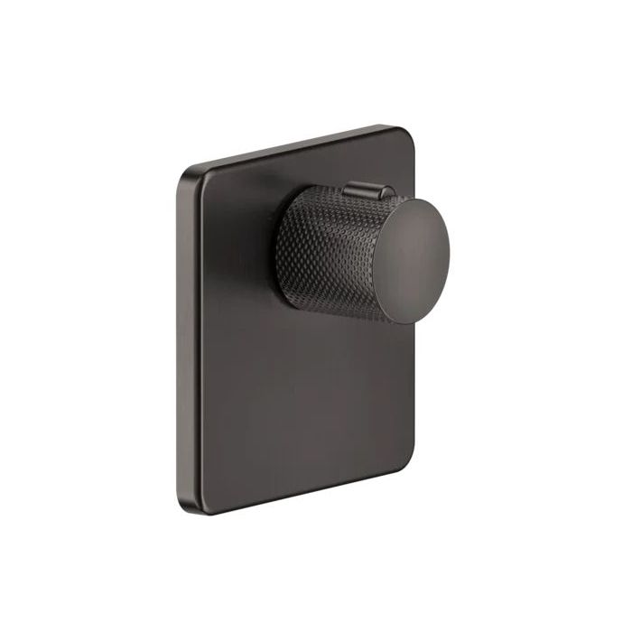 Термостат Gessi Inciso, внешняя часть, Black Metal Bruched PVD (58254707) - Фото 1