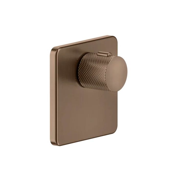 Термостат Gessi Inciso, зовнішня частина, Copper Bruched PVD (58254708) - Фото 1