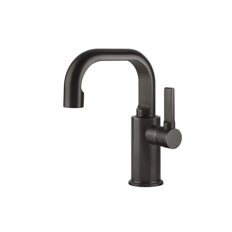 Змішувач для умивальника Gessi Inciso, Black Metal Bruched PVD (58009707) - Фото 1