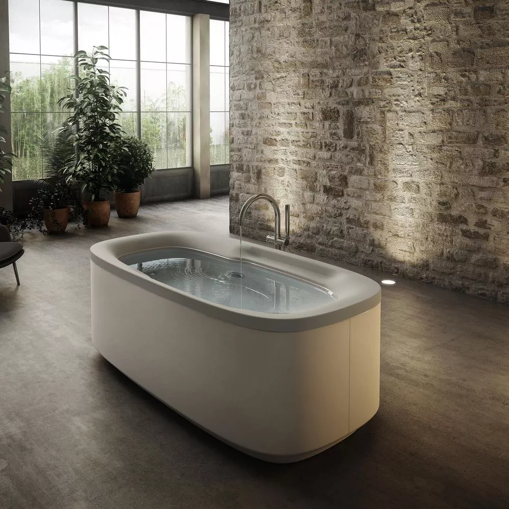 Ванна акриловая Jacuzzi Muse 180х100 H65 с гидромассажем (9F43797A