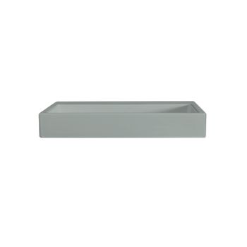 Умывальник подвесной Nic Design Cool без перелива 100х50x12.5 см, Cemento матовый (001232047)