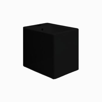 Биде напольное Nic Design Cool 34,5х52х42 см, черный… - Фото №1