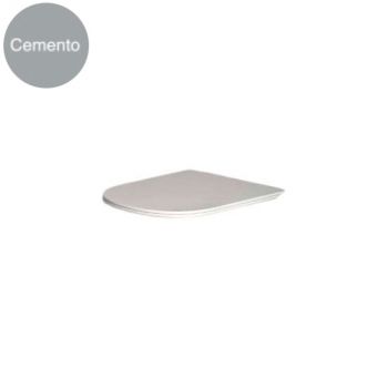 Крышка для унитаза Nic Design Pin плавное опускание, cemento matt (005712047)