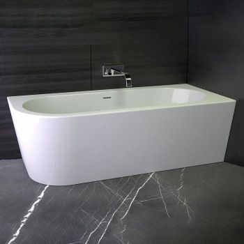 Ванна акриловая Knief Wall CL 180x80 см, белый глянцевый (0100277L/010009106S)